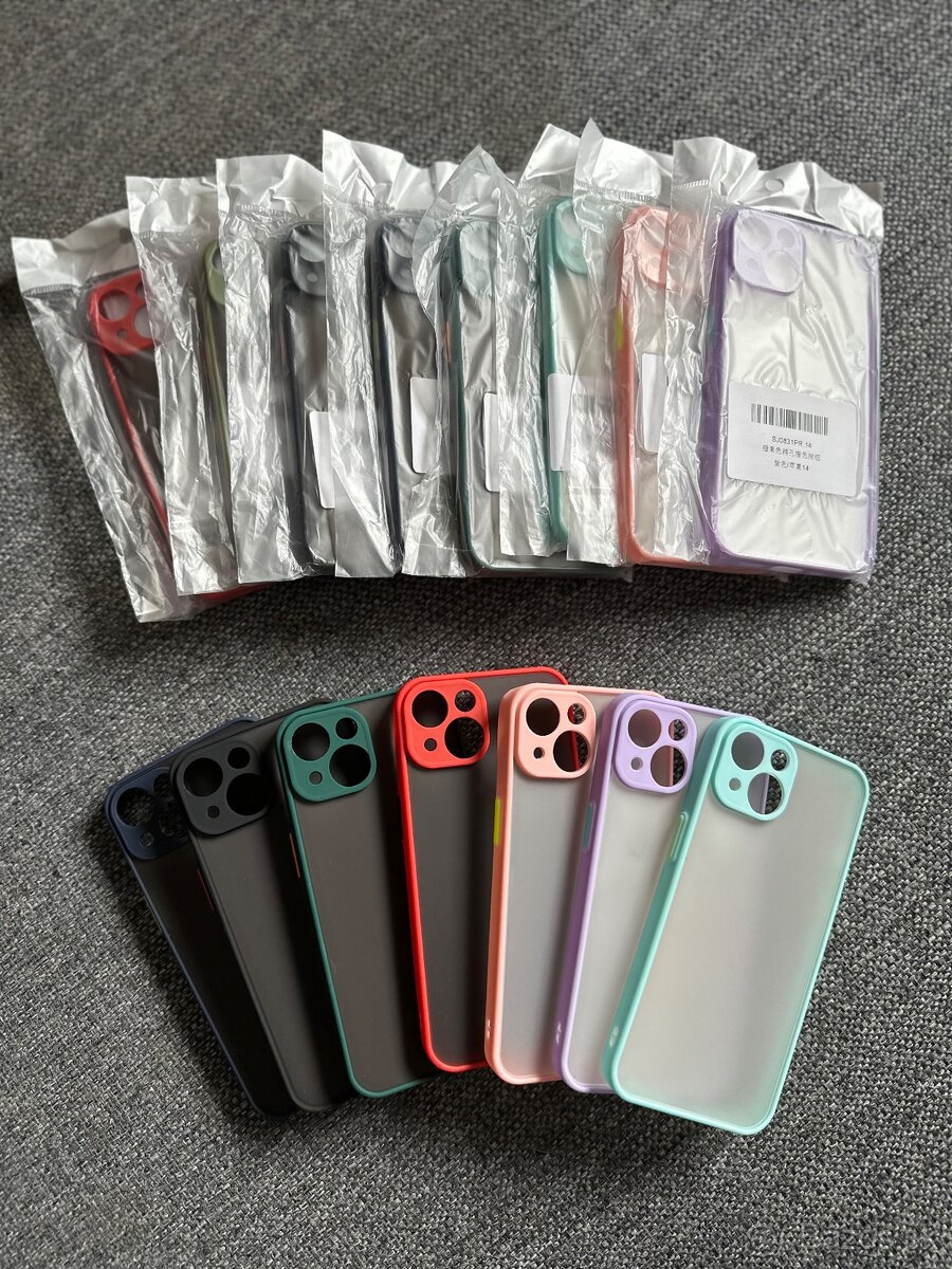 Kryty na iPhone 14 a ochranné sklo - 2