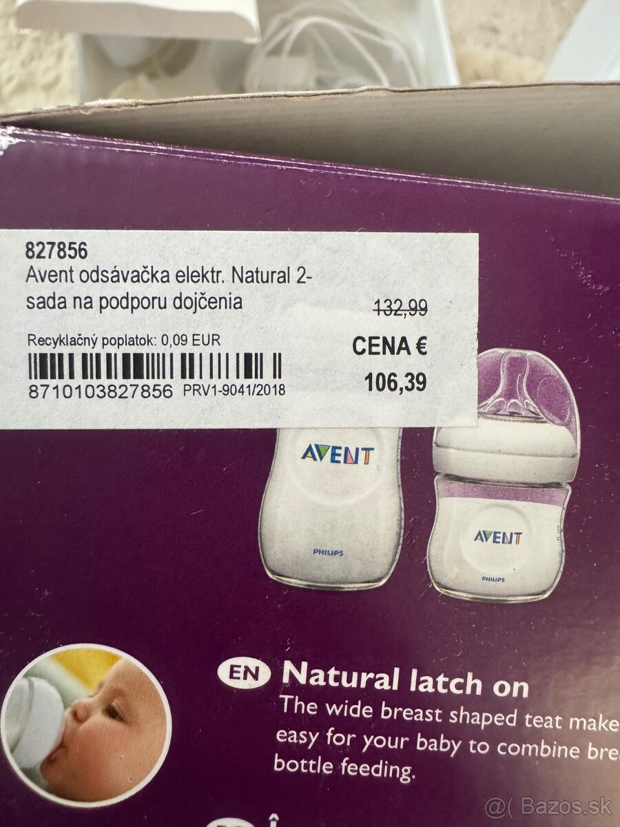 Odsávačka Philips Avent Natural - 2
