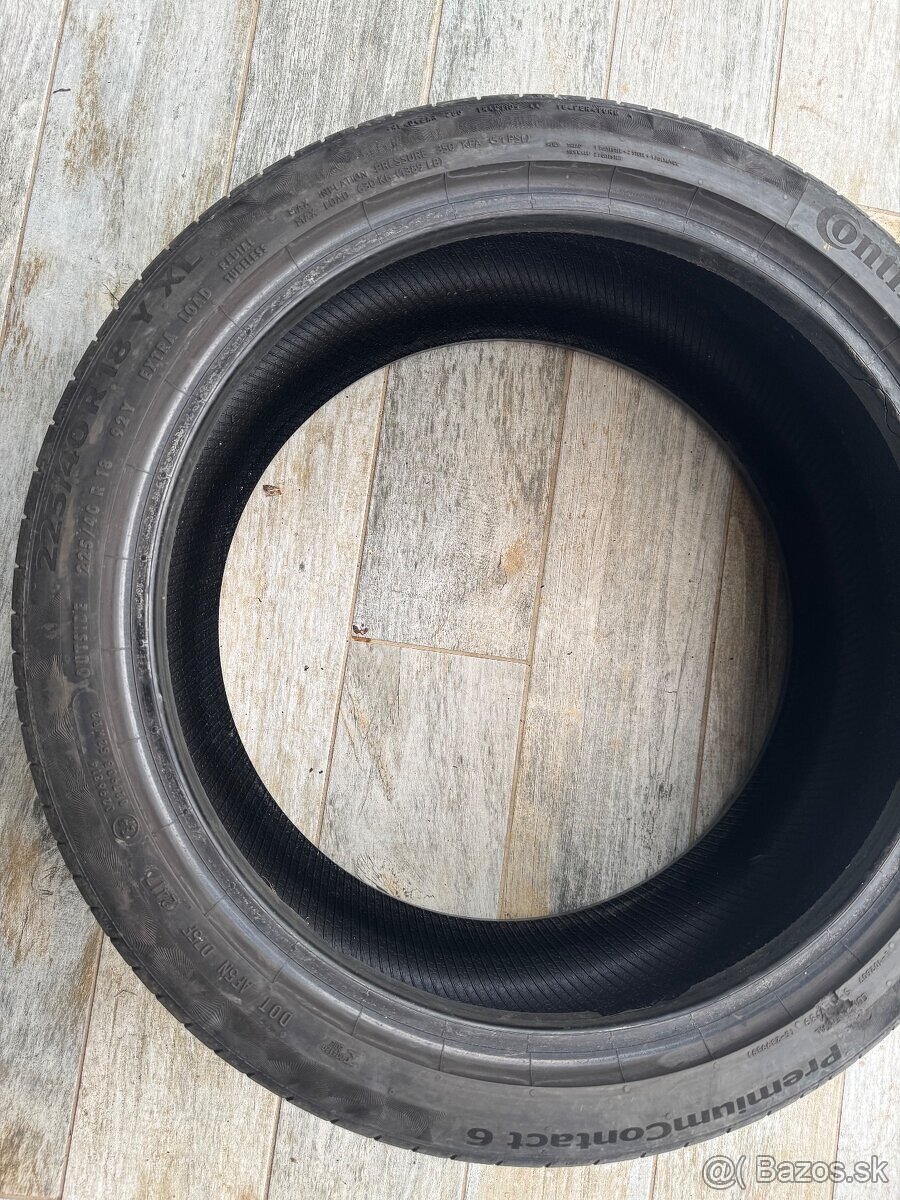 225/40 R18 letne pneu Continental - 2