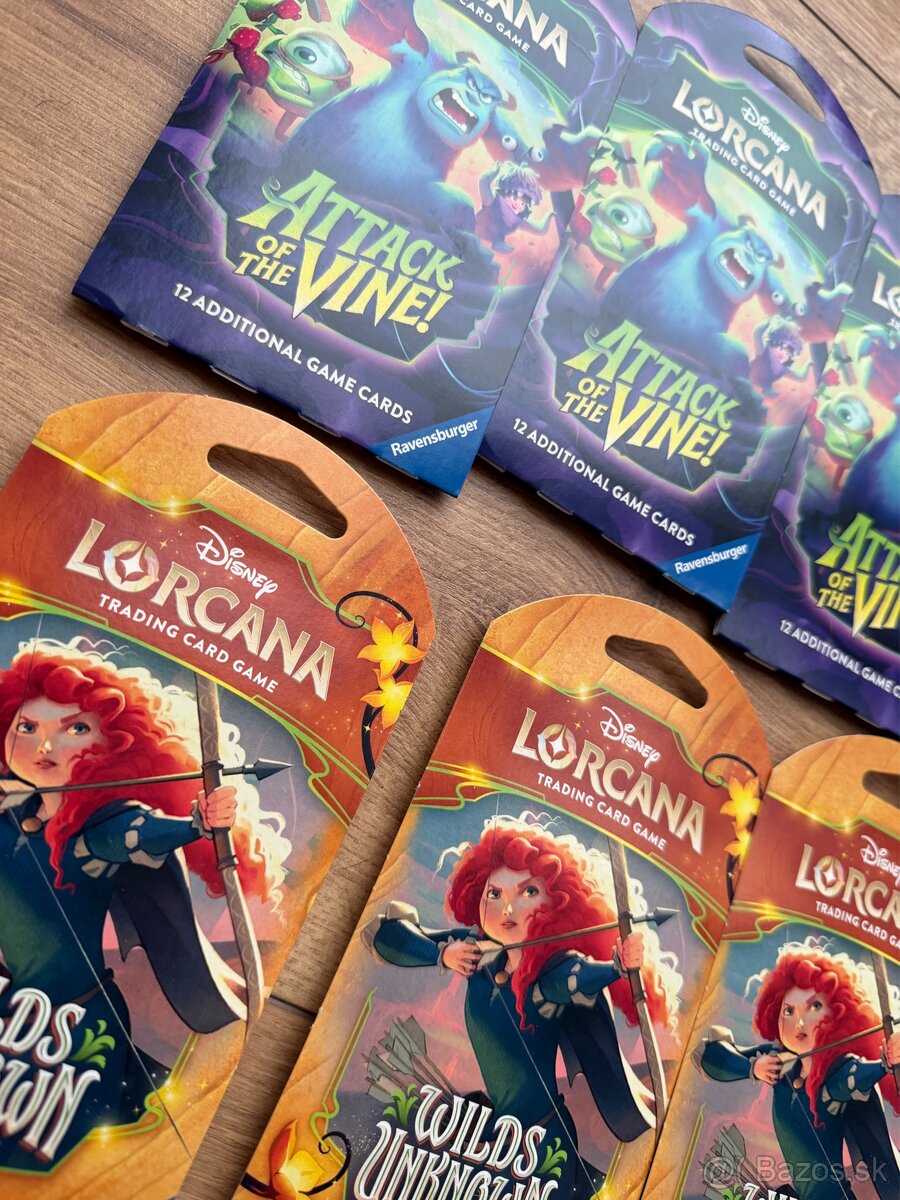 Disney Lorcana sleeved boostre - 2