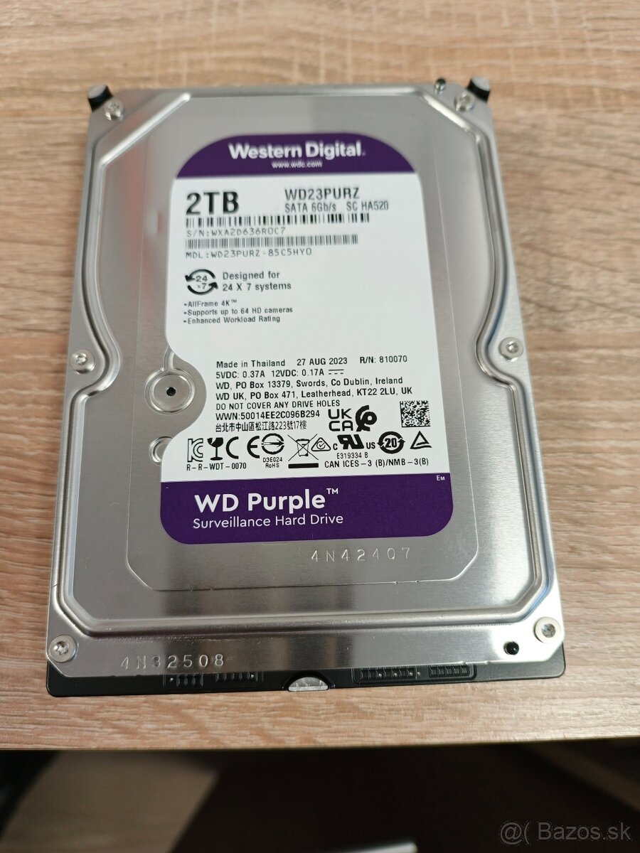 WD Purple 2TB - 2