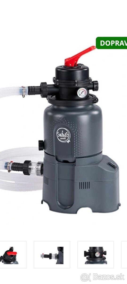 Bazén s pieskovou filtráciou - 2