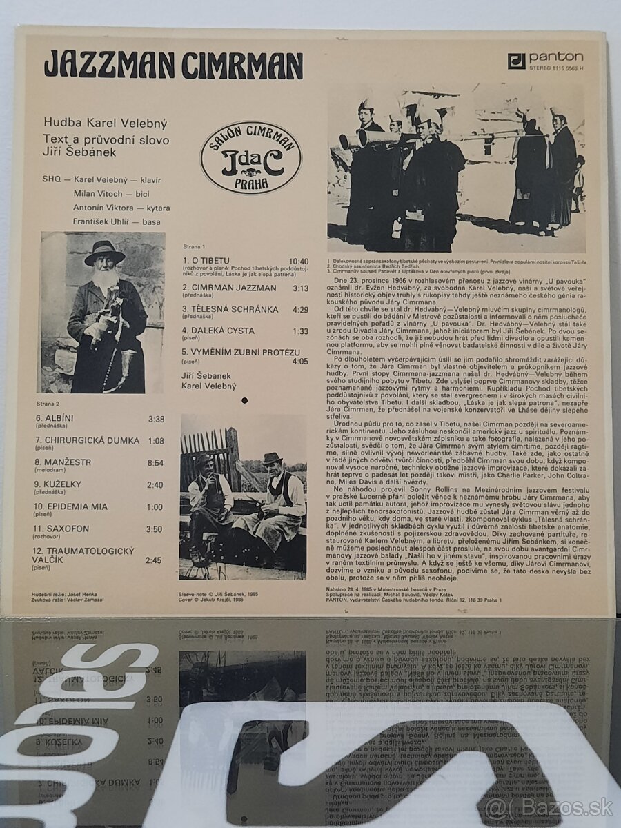 LP Jazzman Cimrman - 2