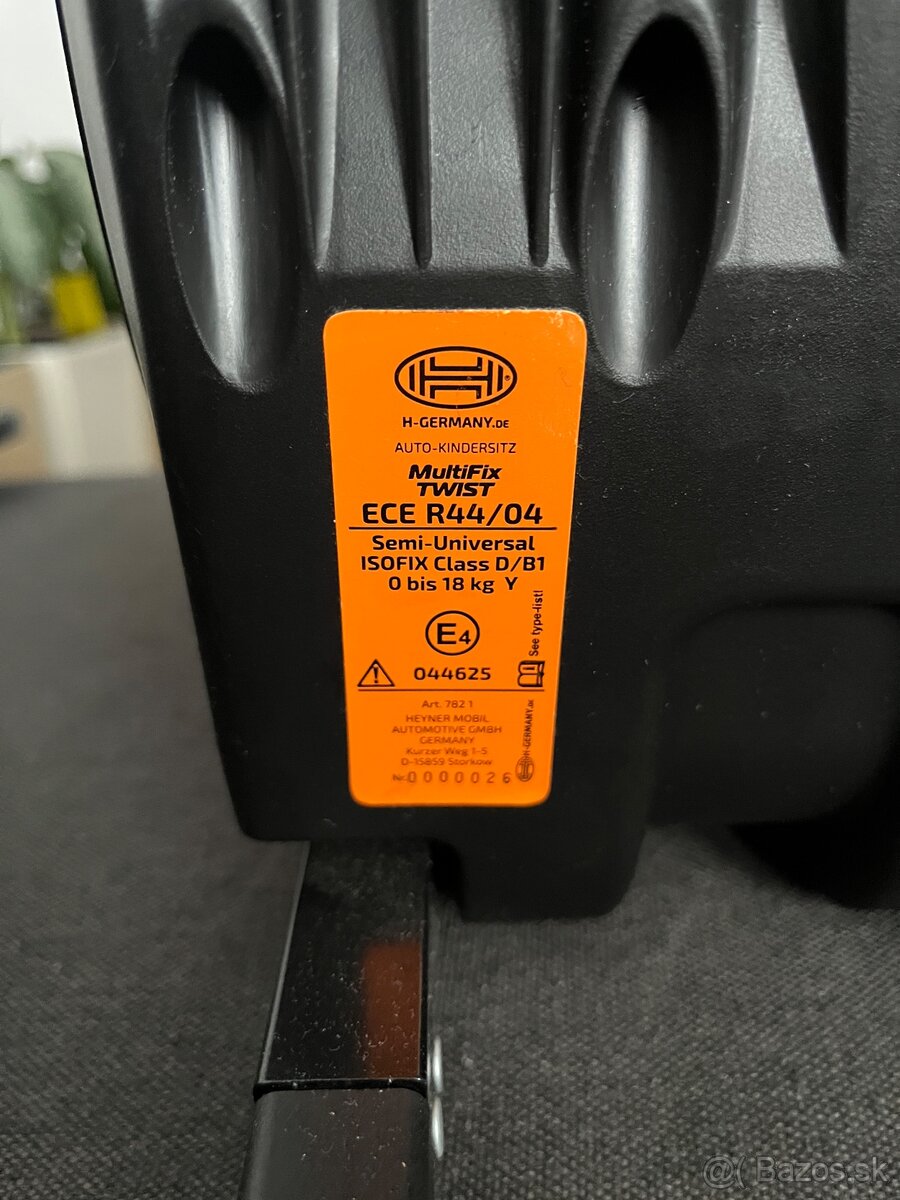 Otočná autosedačka Heyner - 2