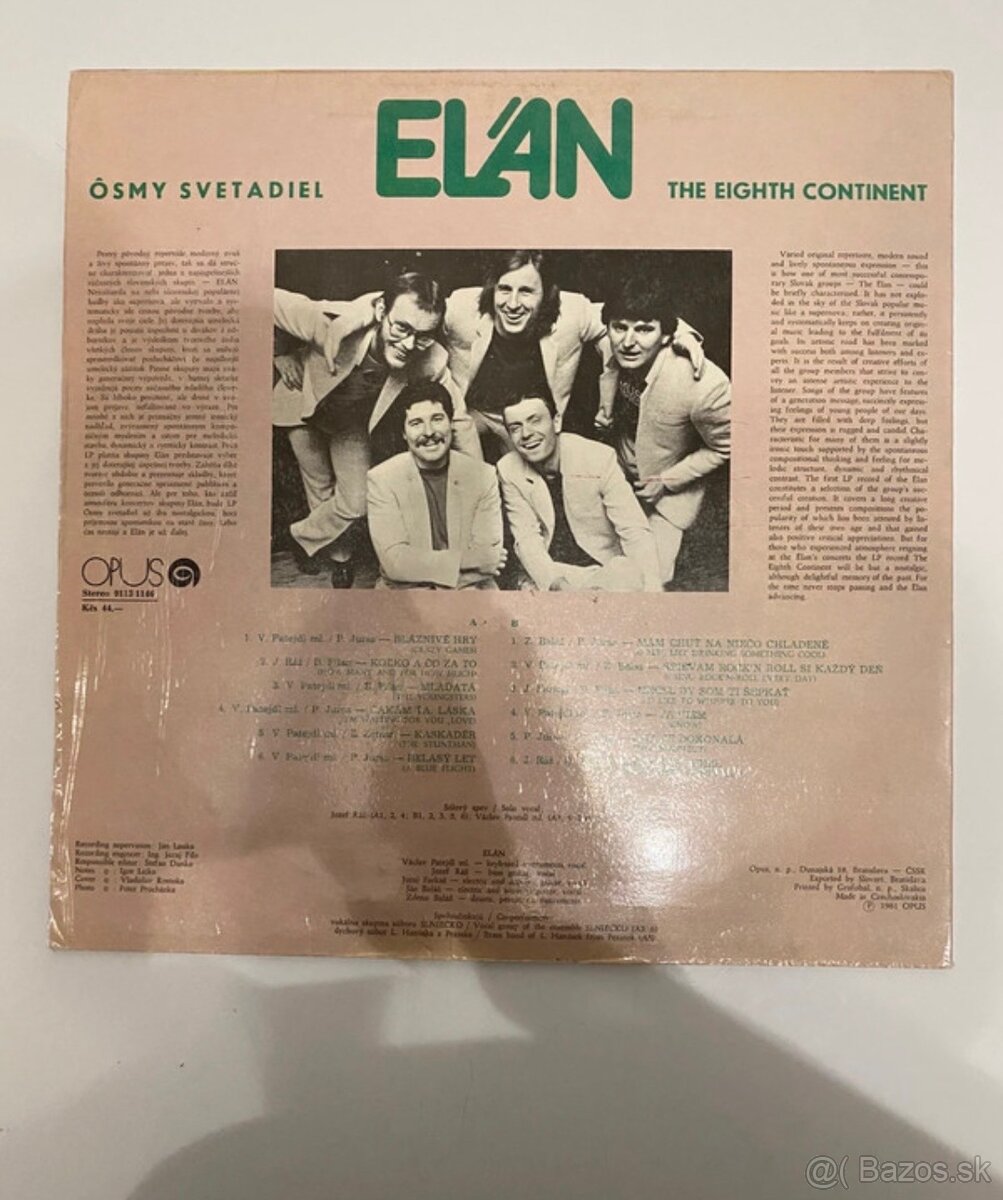 LP elán ôsmy svetadiel - 2
