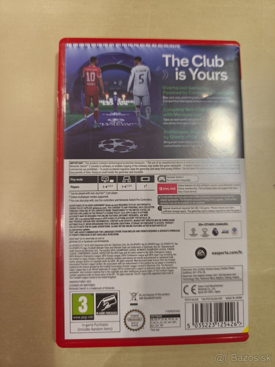 Predám hru FC 2026 2 - 2
