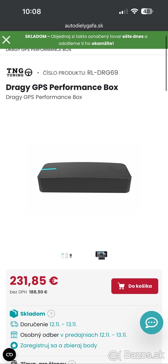 Dragy GPS performance box - 2