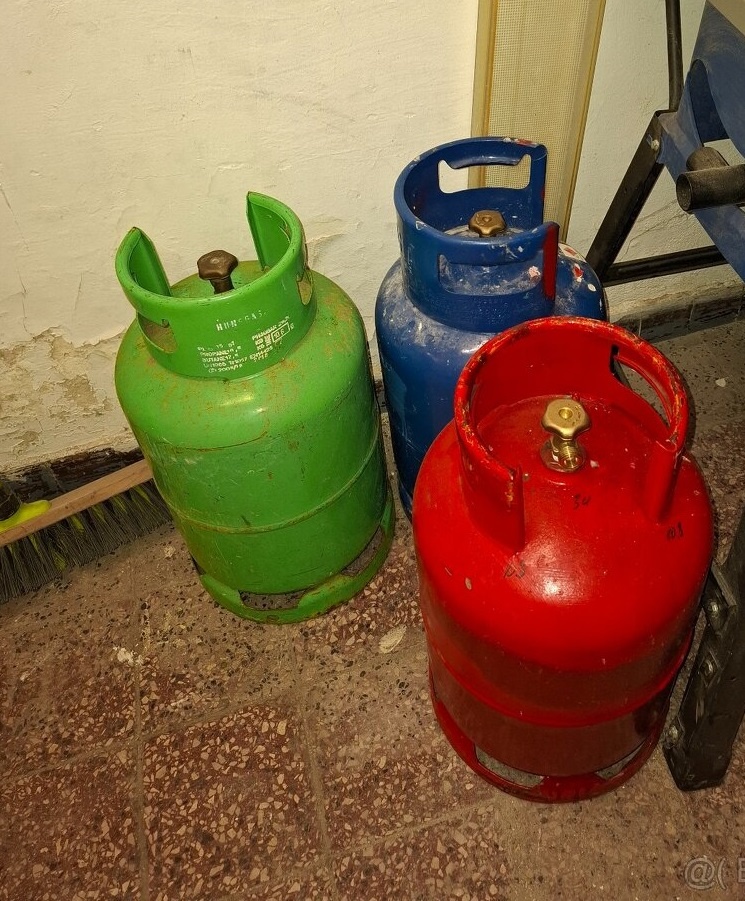 Plynové fľaše 10.2kg - 2