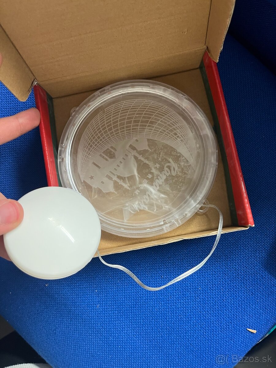 3D dekoratívna LED lampa, vianočná - 2