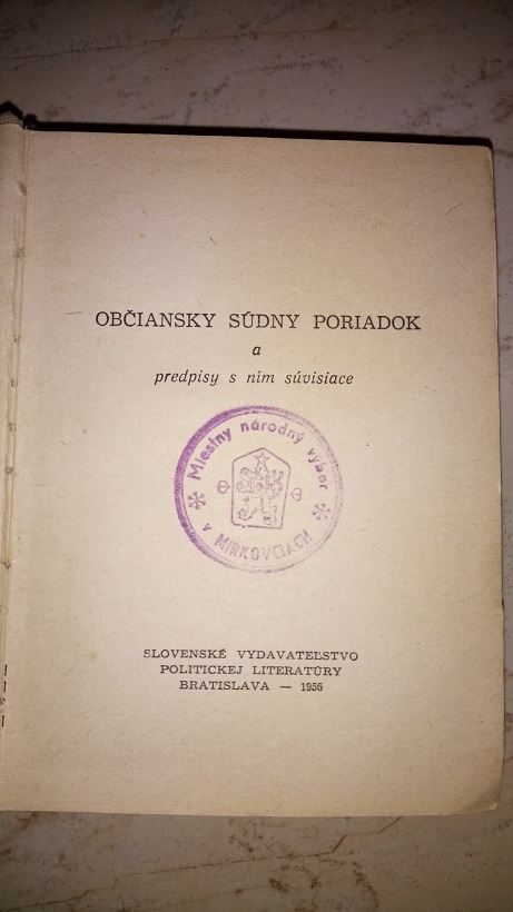 Občiansky súdny poriadok. - 2