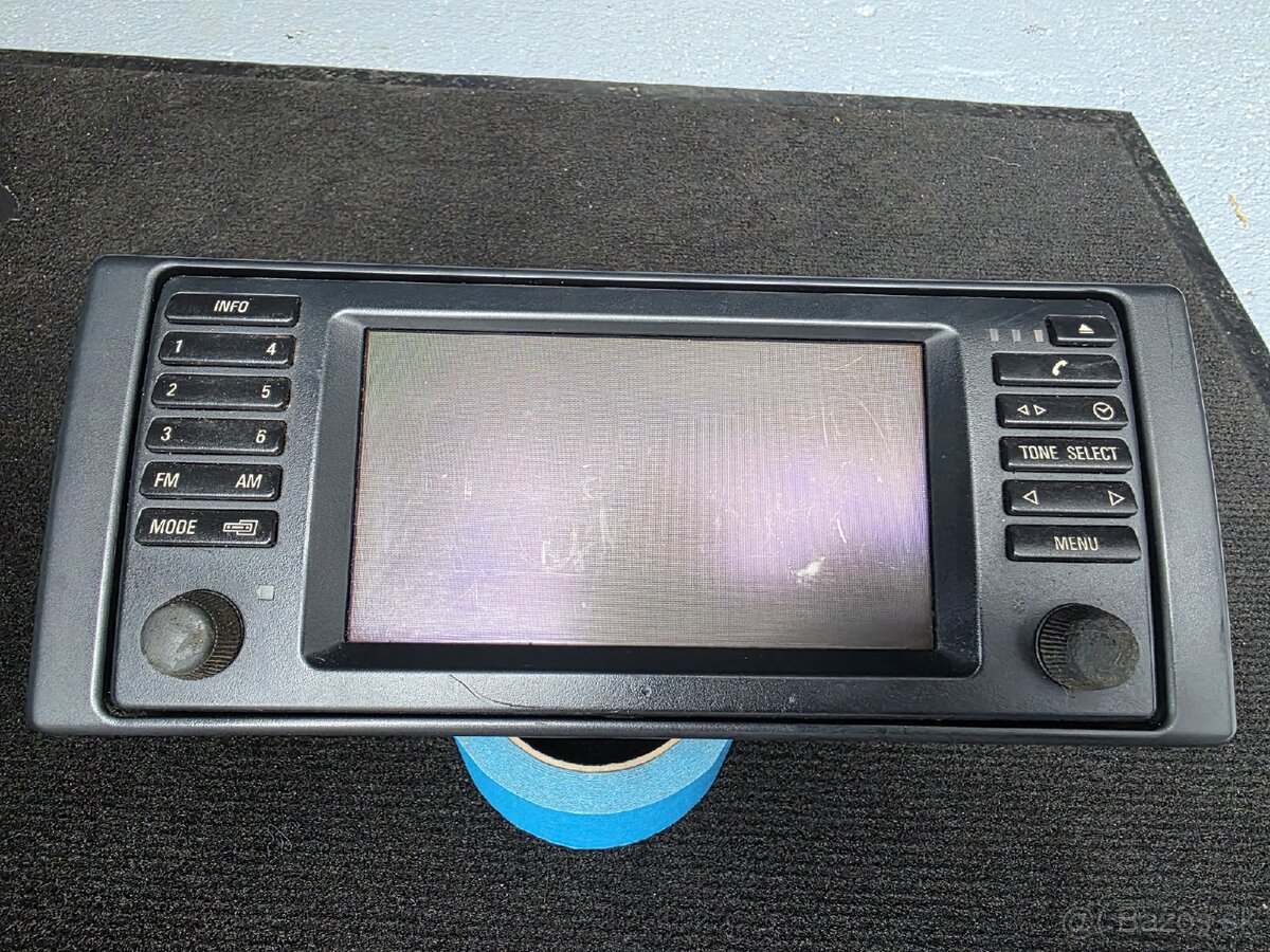 Predam funkcny 16:9 display BMW e39 - 2