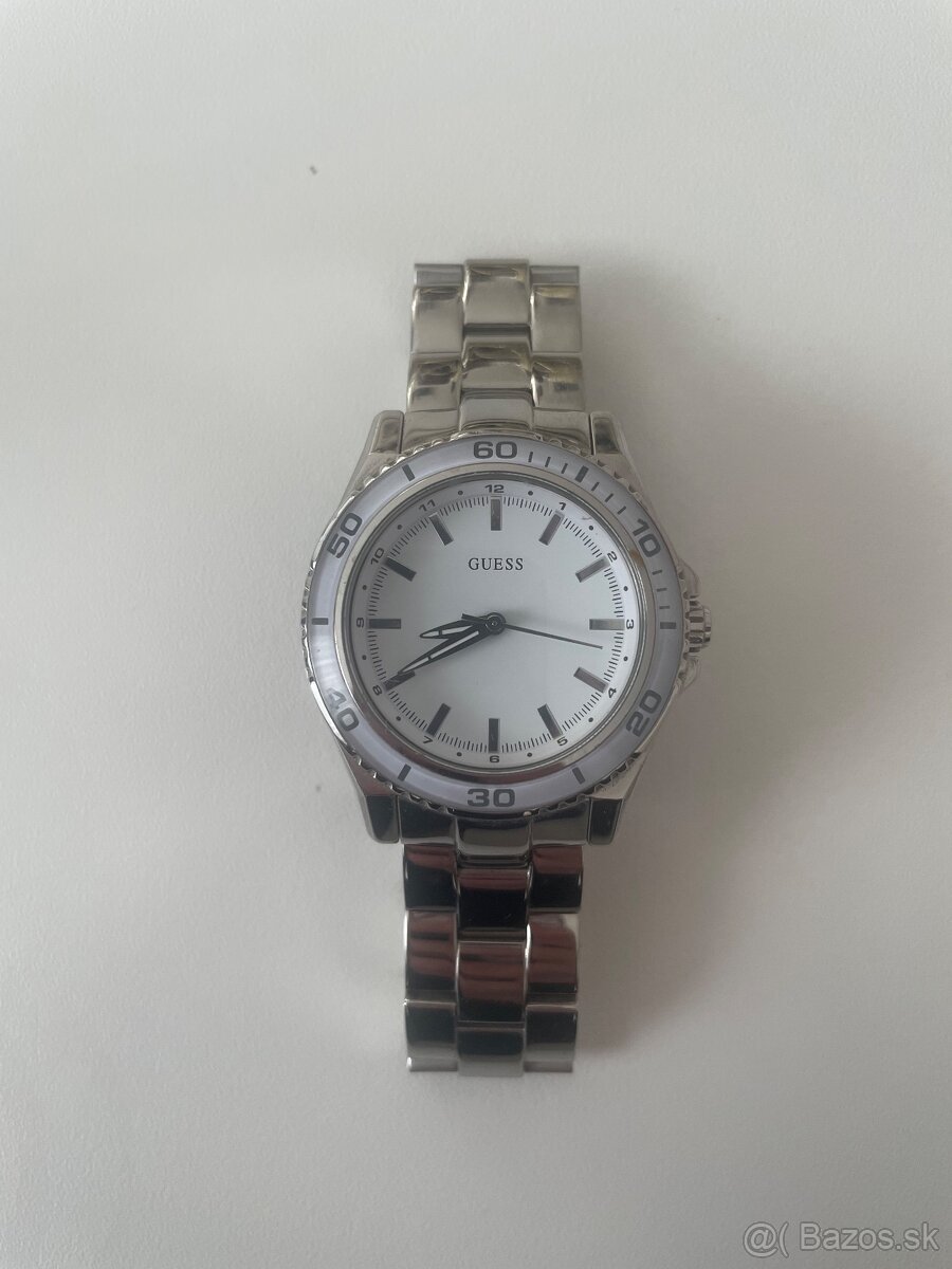Dámske strieborné hodinky Guess - 2