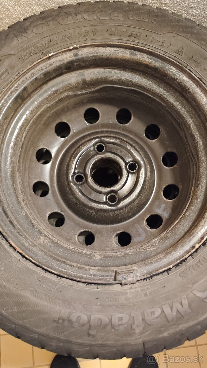 Zimne pneu s diskami Hyundai i10 - 2