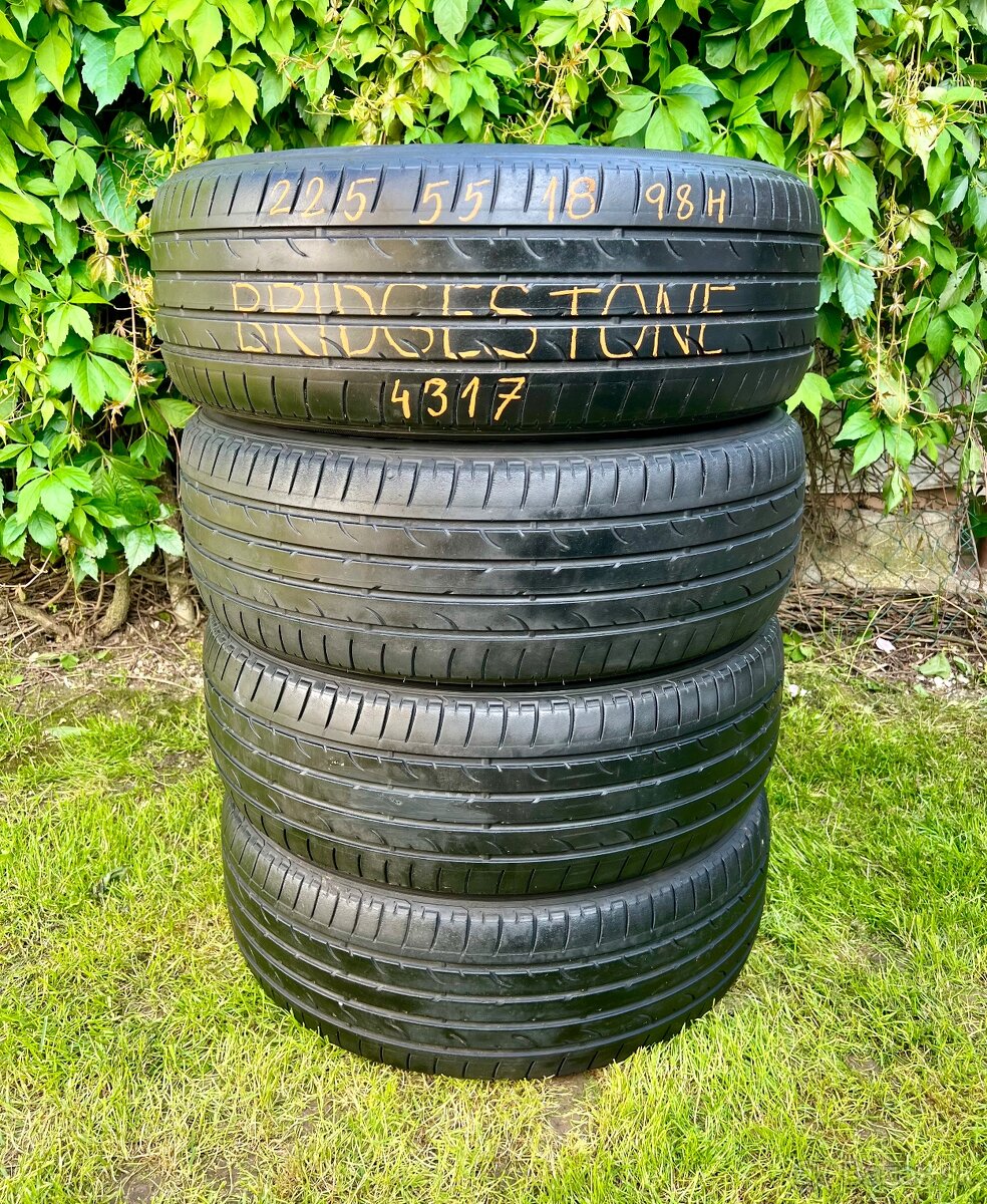 225/55 r18 letné Bridgestone 98H - 2