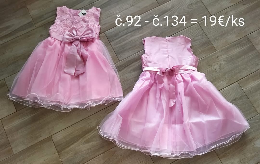 Šaty č.92-134 nové - 2