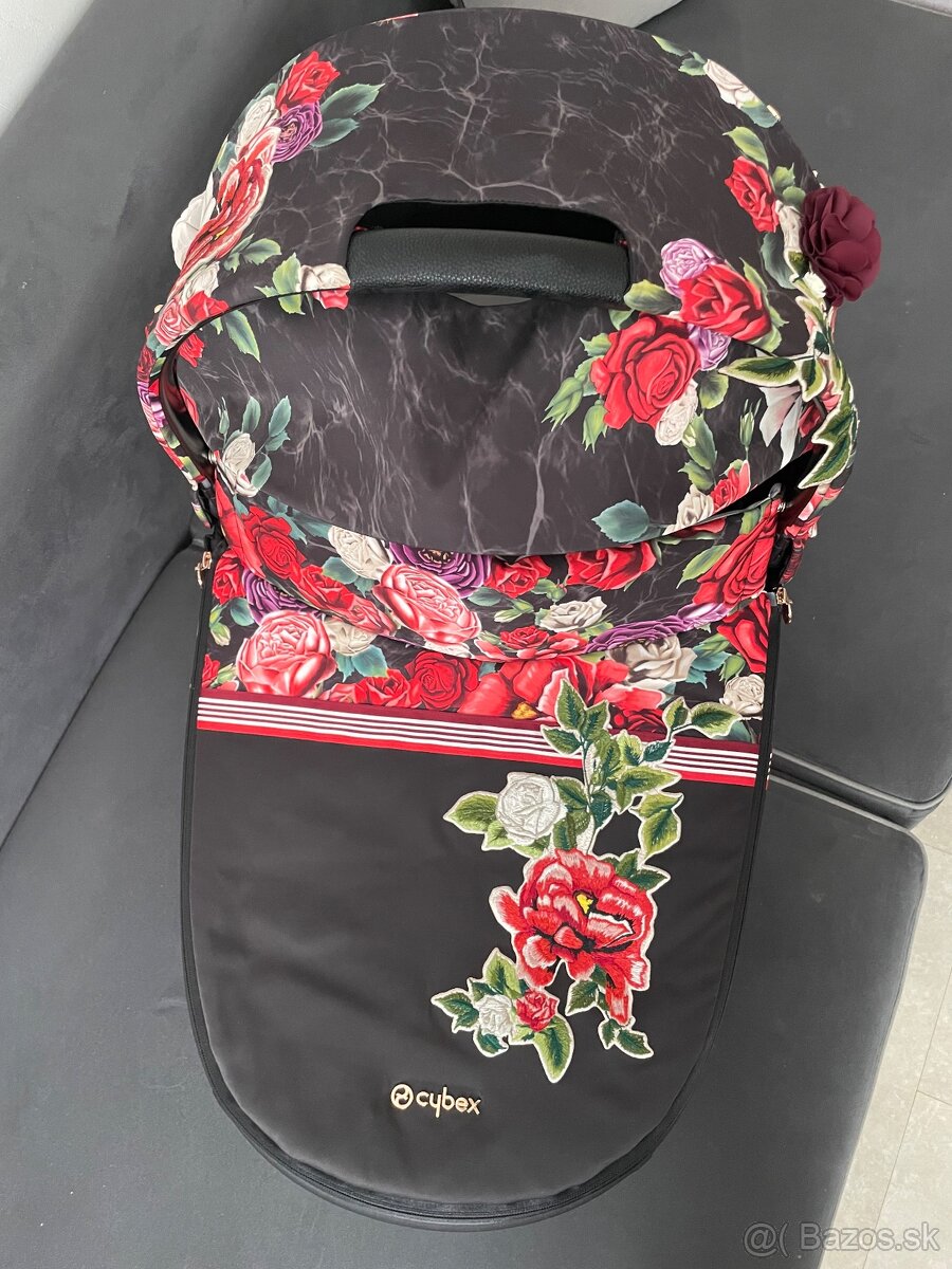 Cybex priam hlboka vanicka lux spring dark blossom - 2
