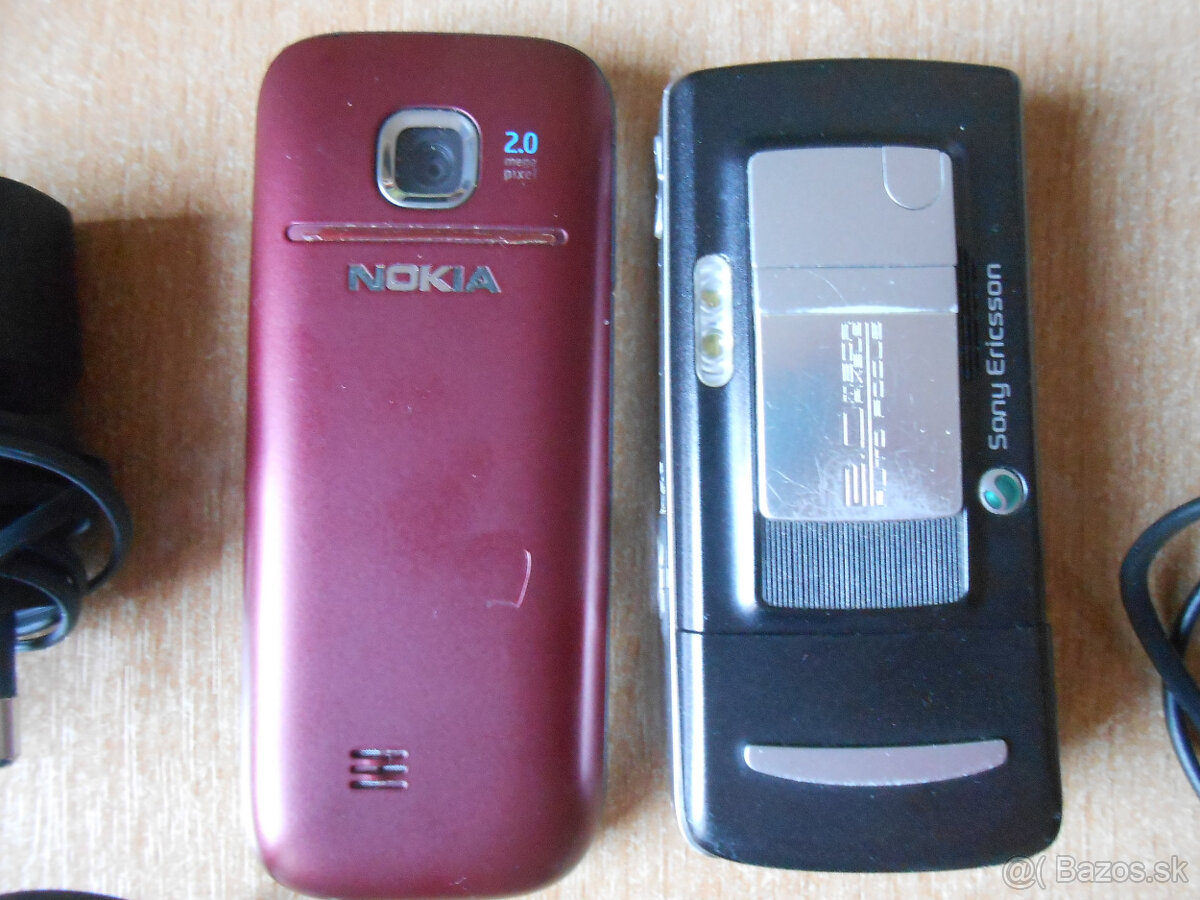 tlačítkový mobil NOKIA a SONY Ericsson - 2