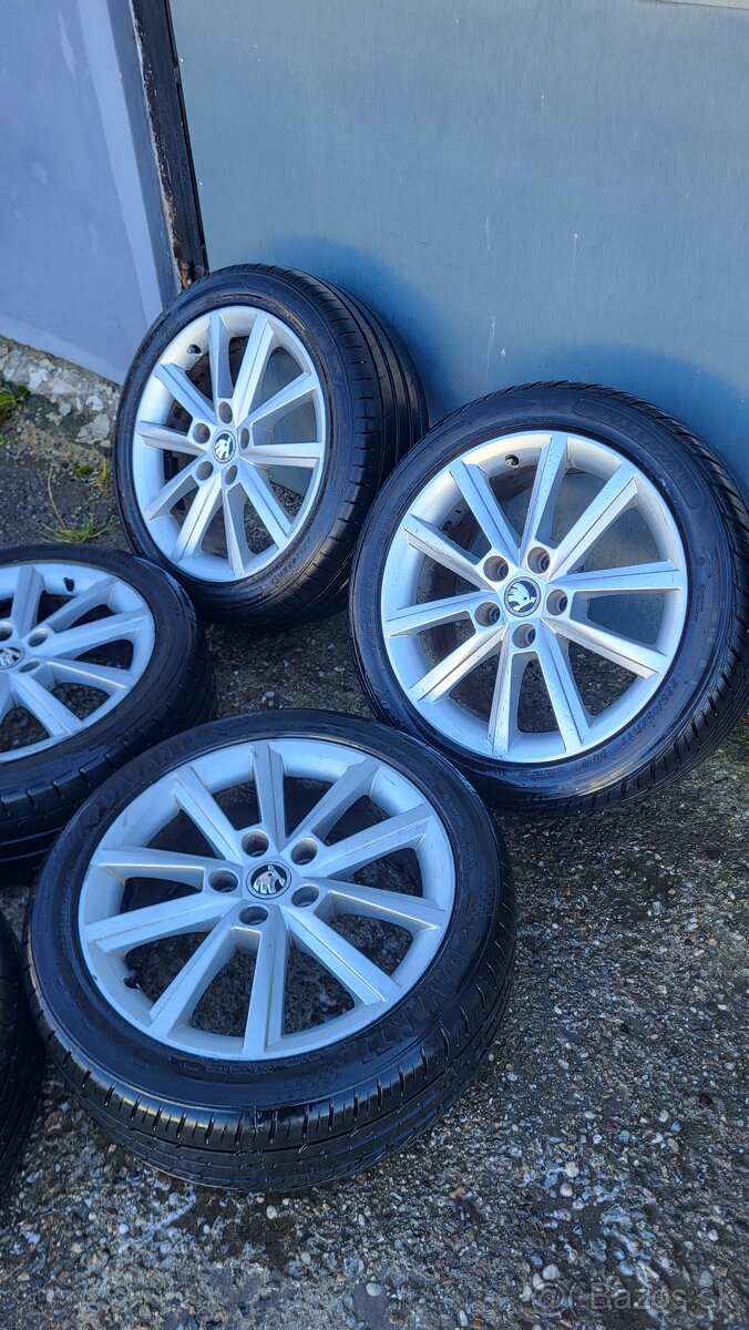 5x112 R17 Škoda Teron elektróny - 2