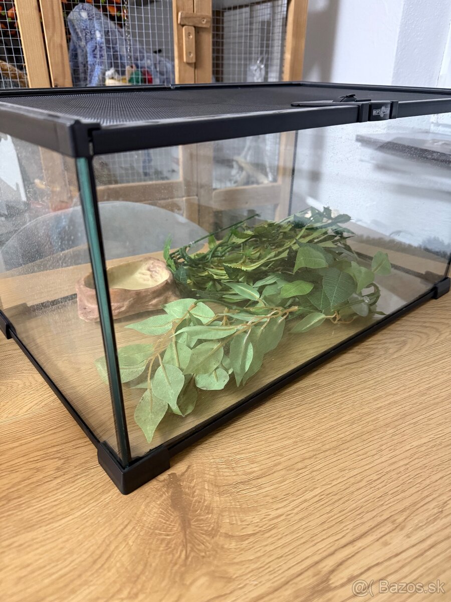 Terárium + príslušenstvo - 2