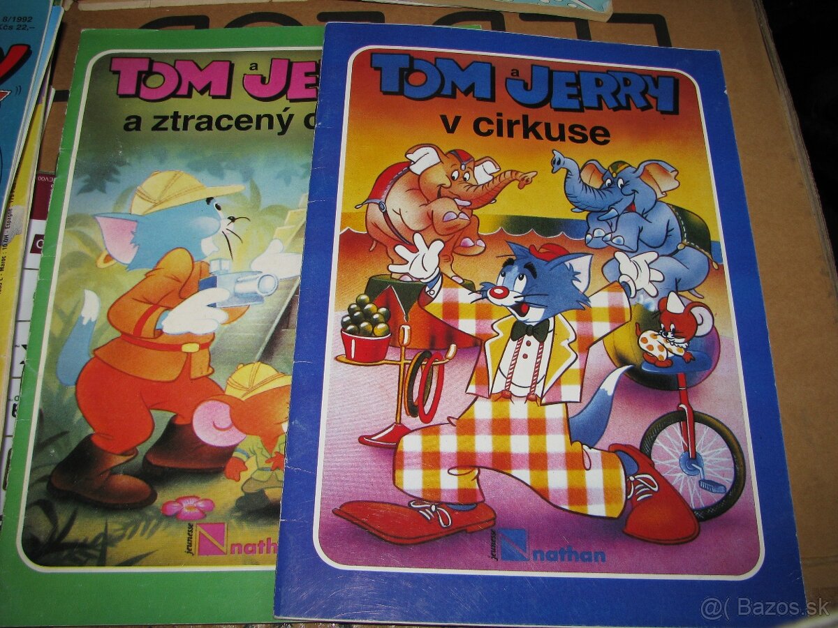 MICKEY MOUSE , čtyřlístek, komixy, časopisy - 2