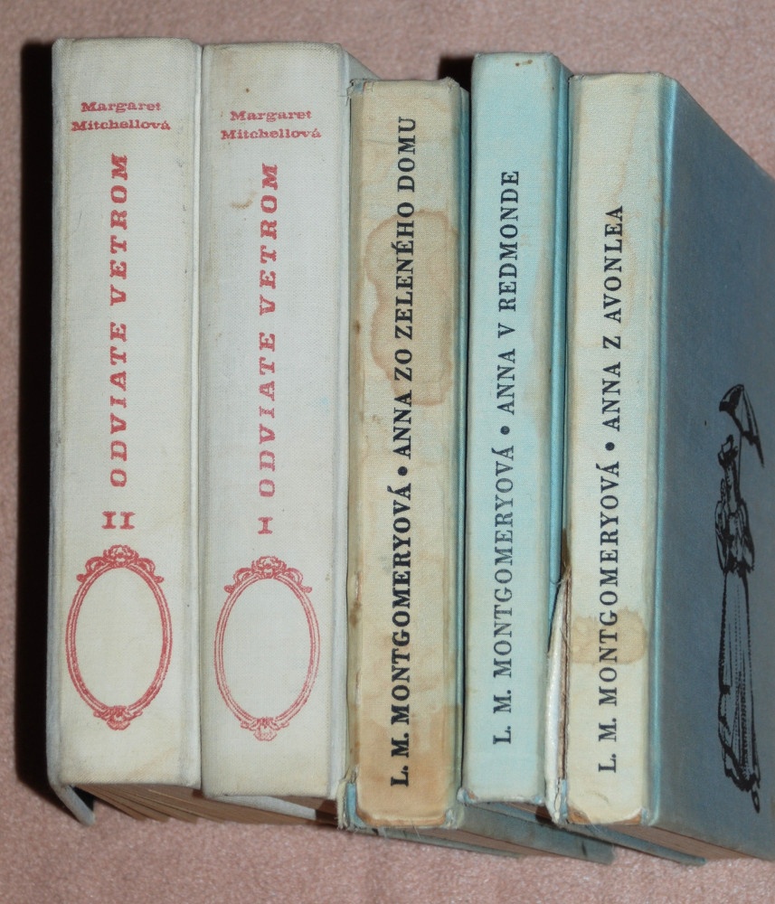 Staré knihy - romány - 2