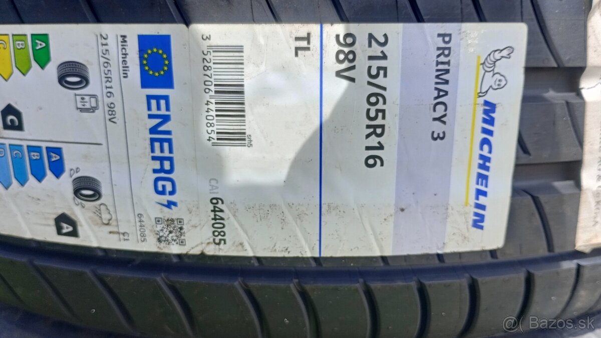 215/65 R16 98V letné pneumatiky Michelin - 2