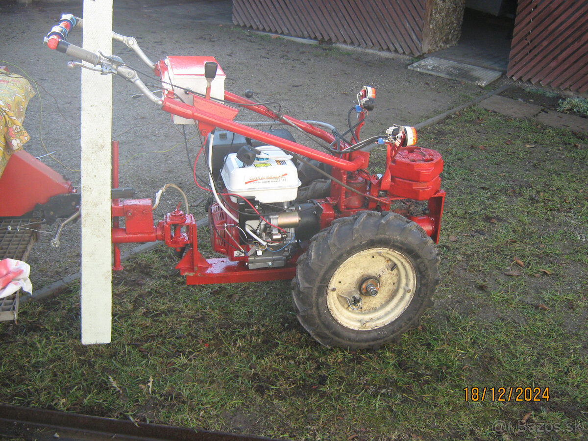 dvojkolesový malotraktor 15 koní-MF-70-mulčovač - 2