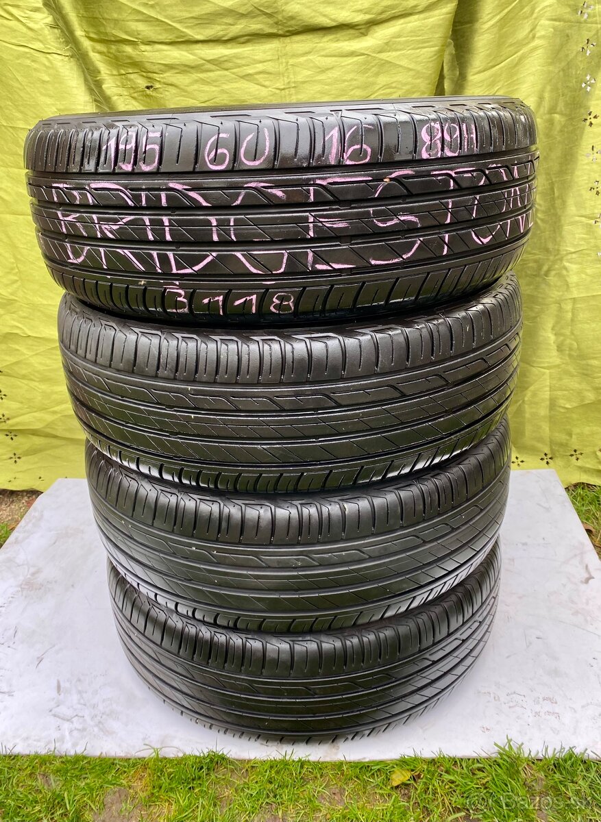 195/60 r16 letné BRIDGESTONE 89H - 2