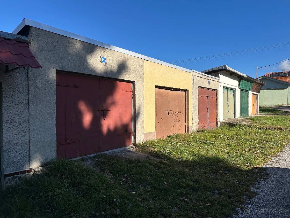 Predaj garáže v Handlovej - 2