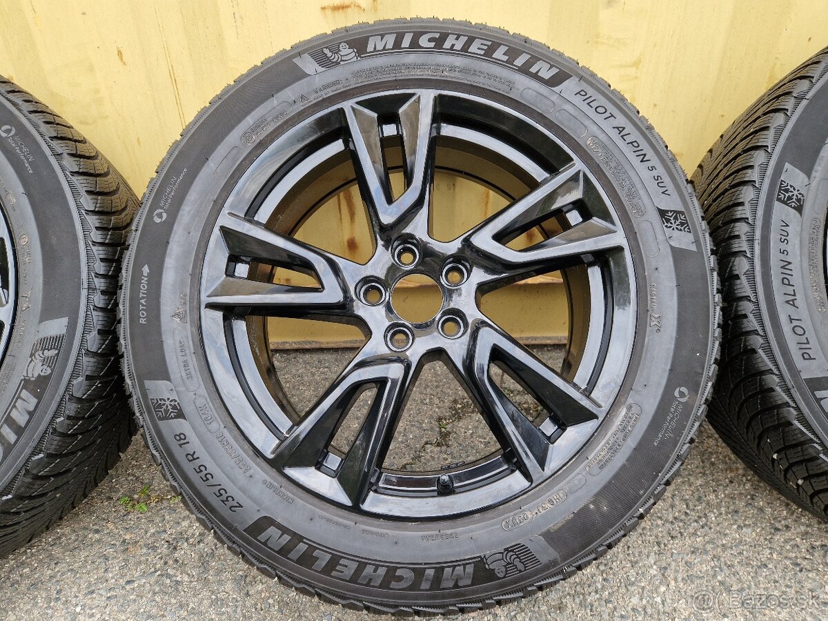 5x108 r18 kolesa disky volvo XC40 xc40 alu čierne 235 55 18 - 2