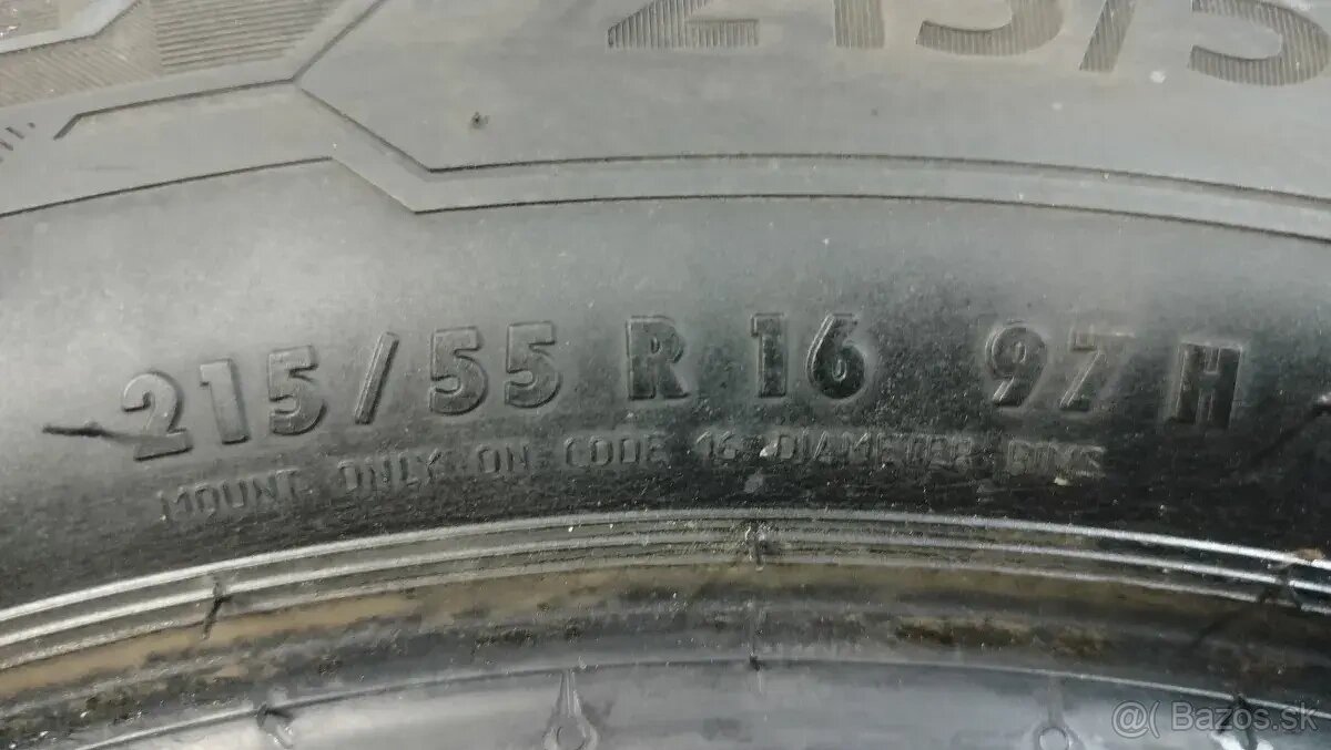 Zimná pneumatika 2ks 215/55 R16 97H Barum Polaris 5 - 2