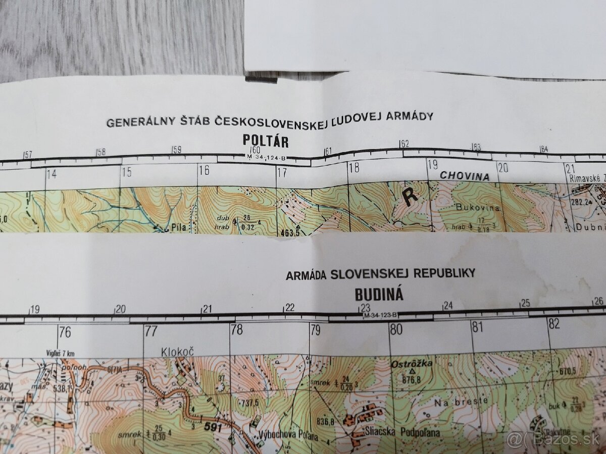 Vojenské mapy - 2