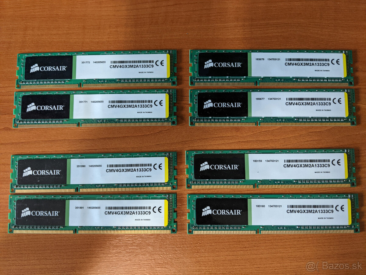 Corsair ValueSelect set 2 x 2GB 1333MHZ DDR3 - 2