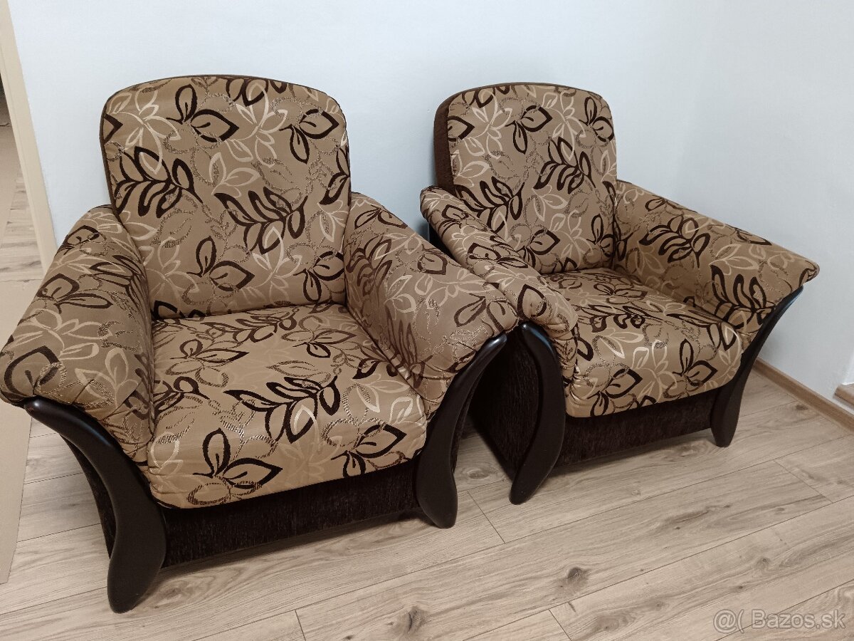 Predám sedaciu súpravu 3 + 1 + 1 - 2