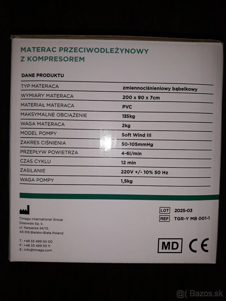 ANTIDEKUBITNÝ MATRAC - 2