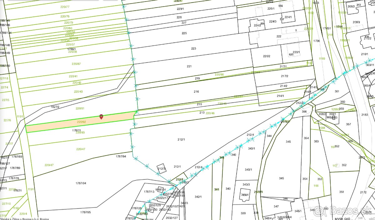 Na predaj, pozemok, Rosina, 1500m2 - 2