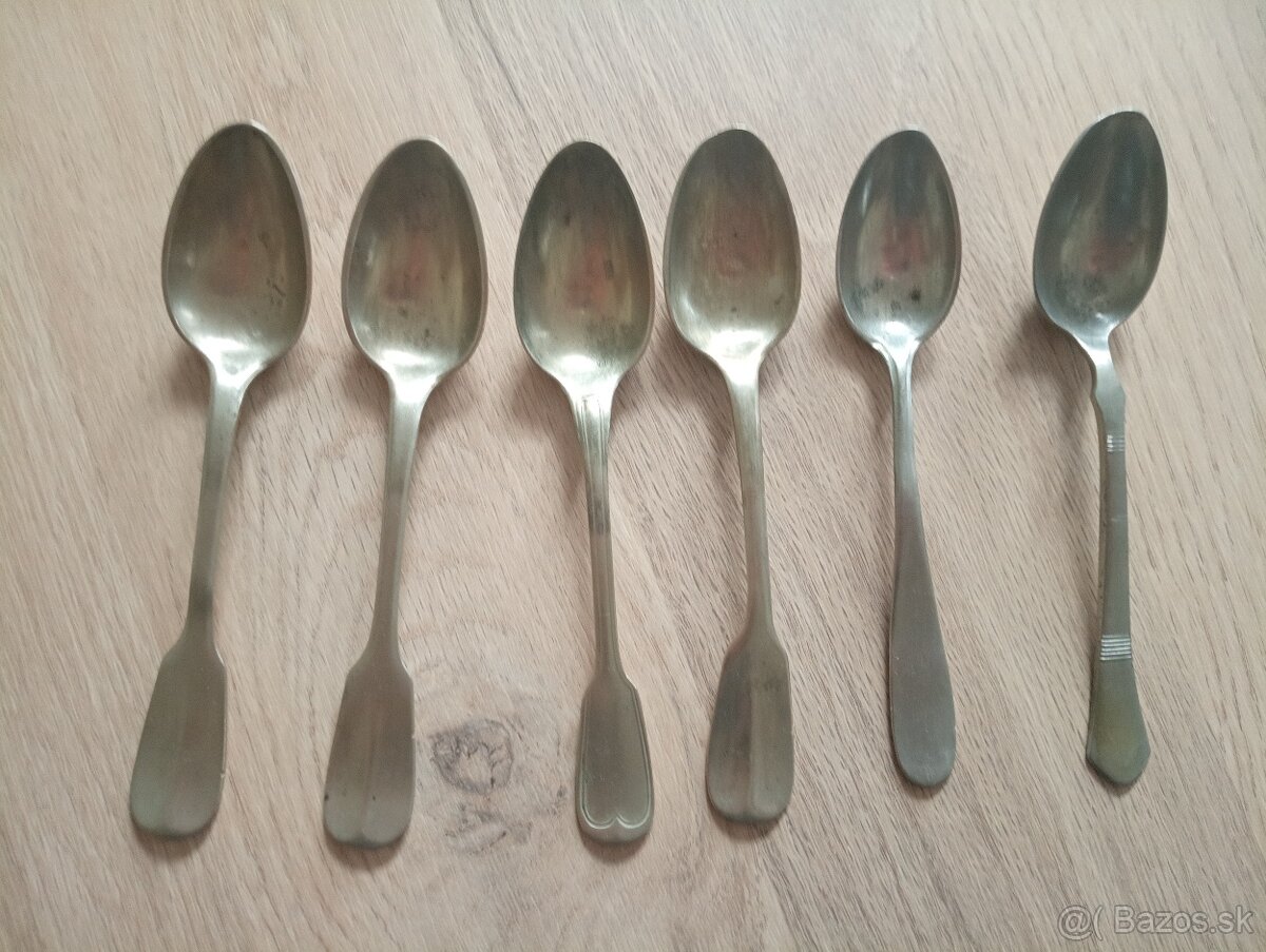 Staré lyžičky Wenzel Bachmann & Co - 2