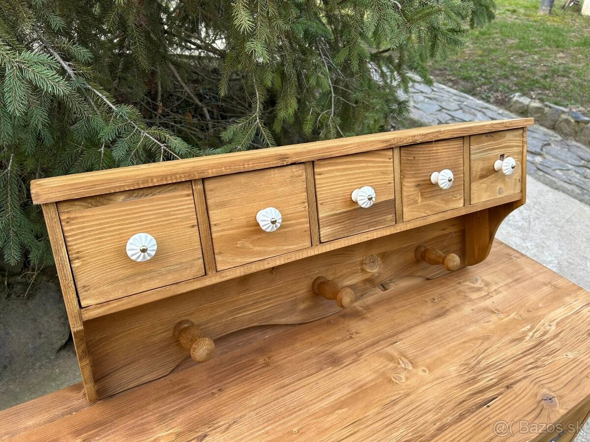 Korenička / polička Vintage - VES08 - 2