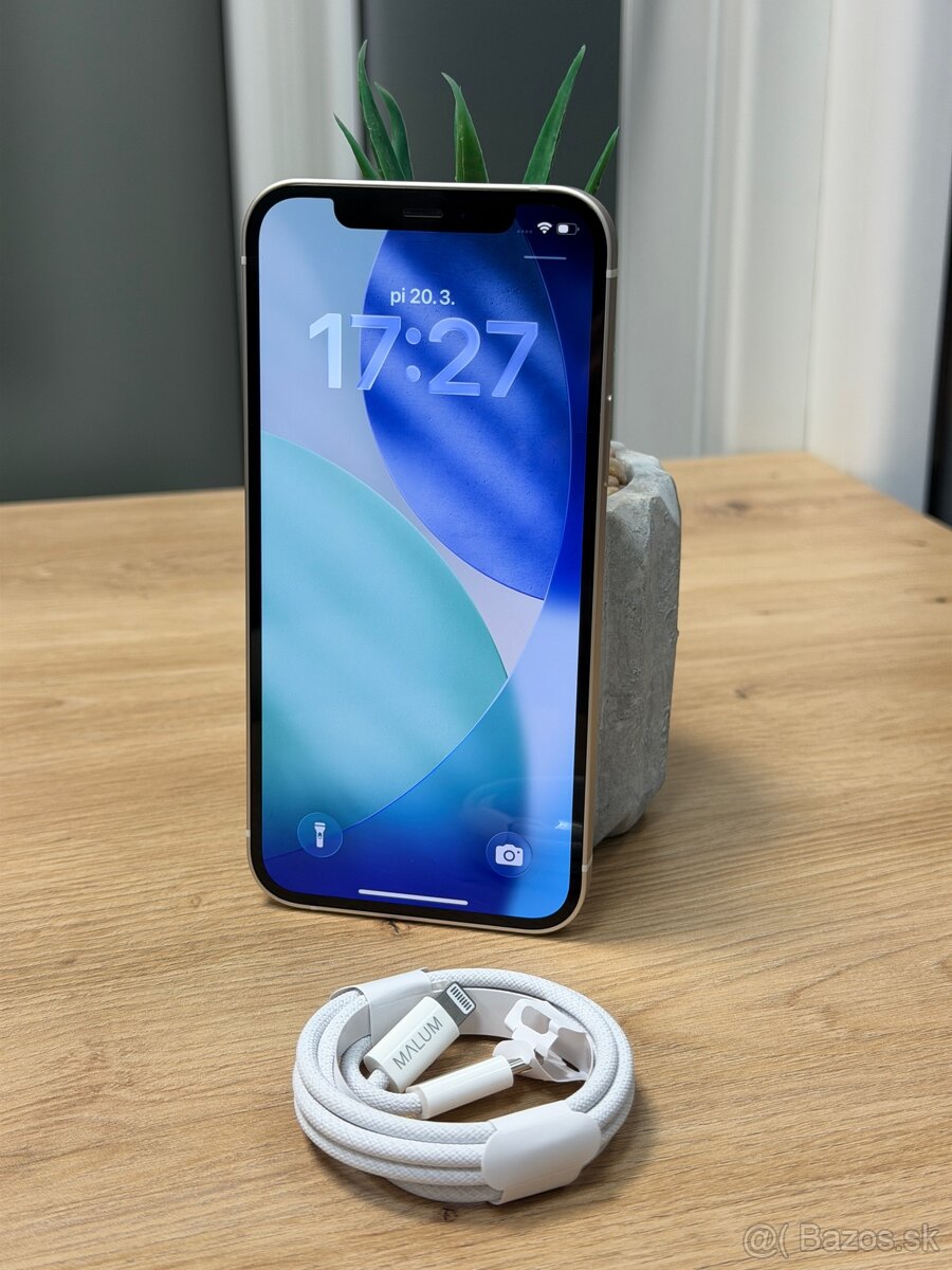 Apple iPhone 12 64GB - ZÁRUKA / NOVÁ BATÉRIA - 2