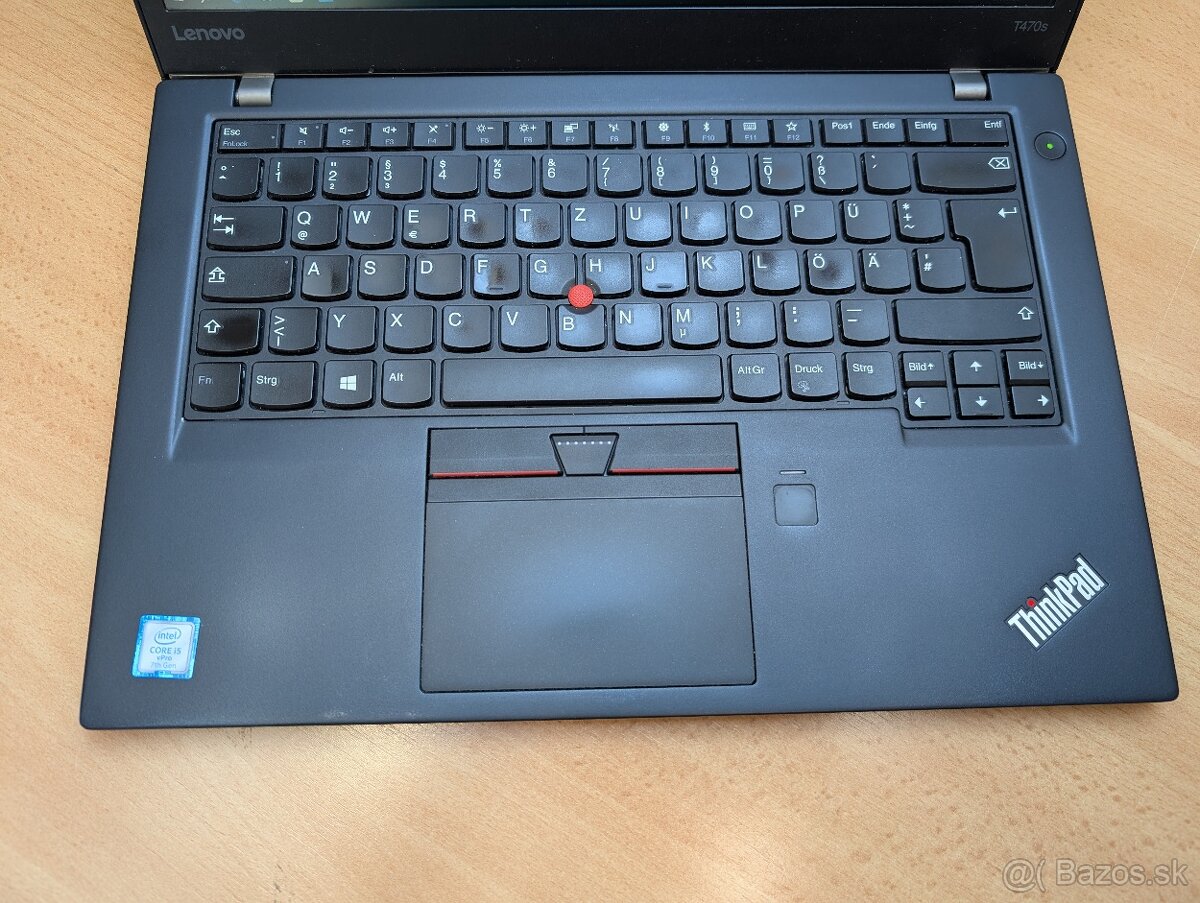 Notebook Lenovo Thinkpad T470s dotykový - 2