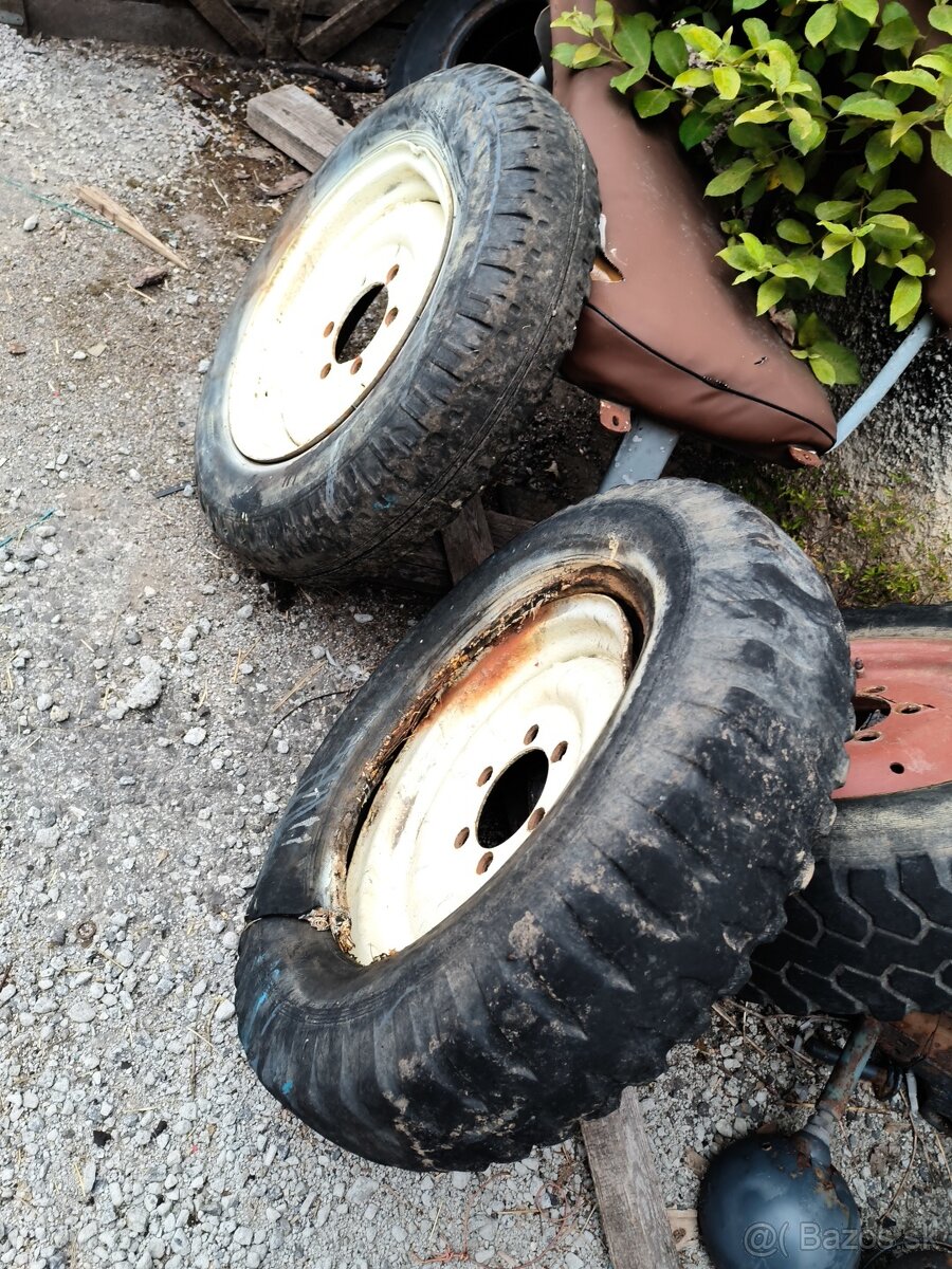 Kolesa 6,00-16 disk 6 dier pre zetor - 2