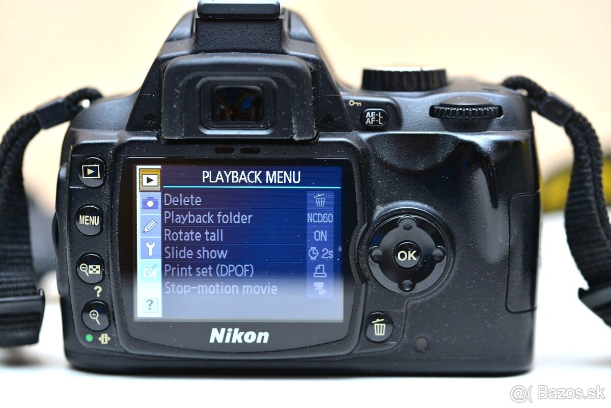 Nikon D60 + příslušenství - 2