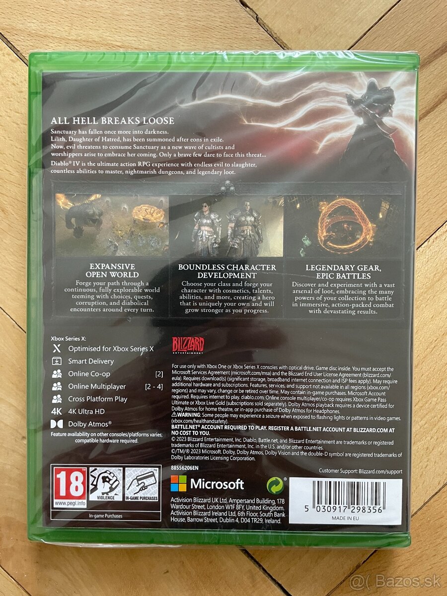 DIABLO 4 - XBOX SERIES X / ONE (nova) - 2
