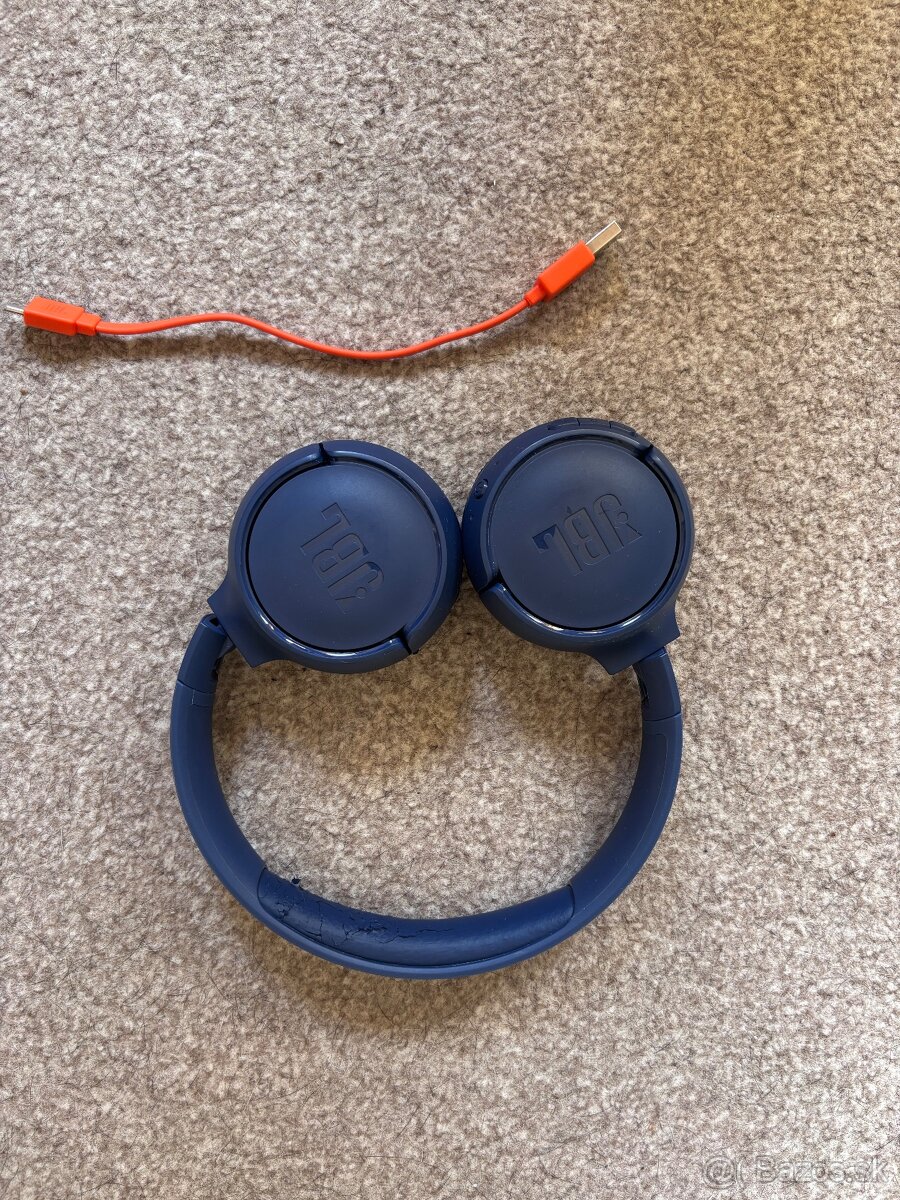 Predám JBL bezdrôtové slúchadlá modré - 2
