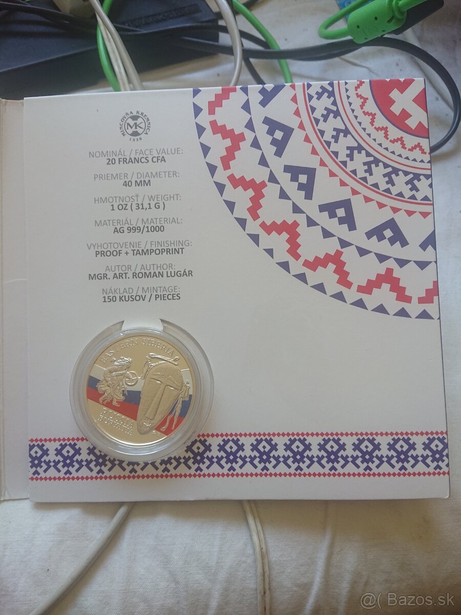 Russia 1oz ag 999/1000 - 2