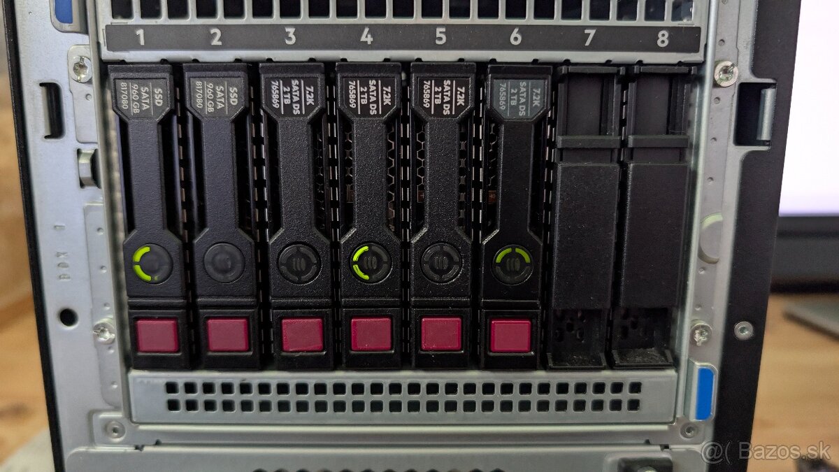 HPE ProLiant ML110 Gen10 – Xeon Silver 4208, 64GB RAM, 2×SSD - 2