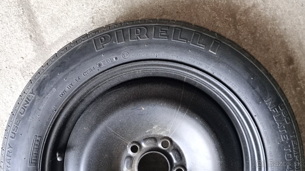 Predám dojazdovu pneumatiku na Ford FOCUS - 2