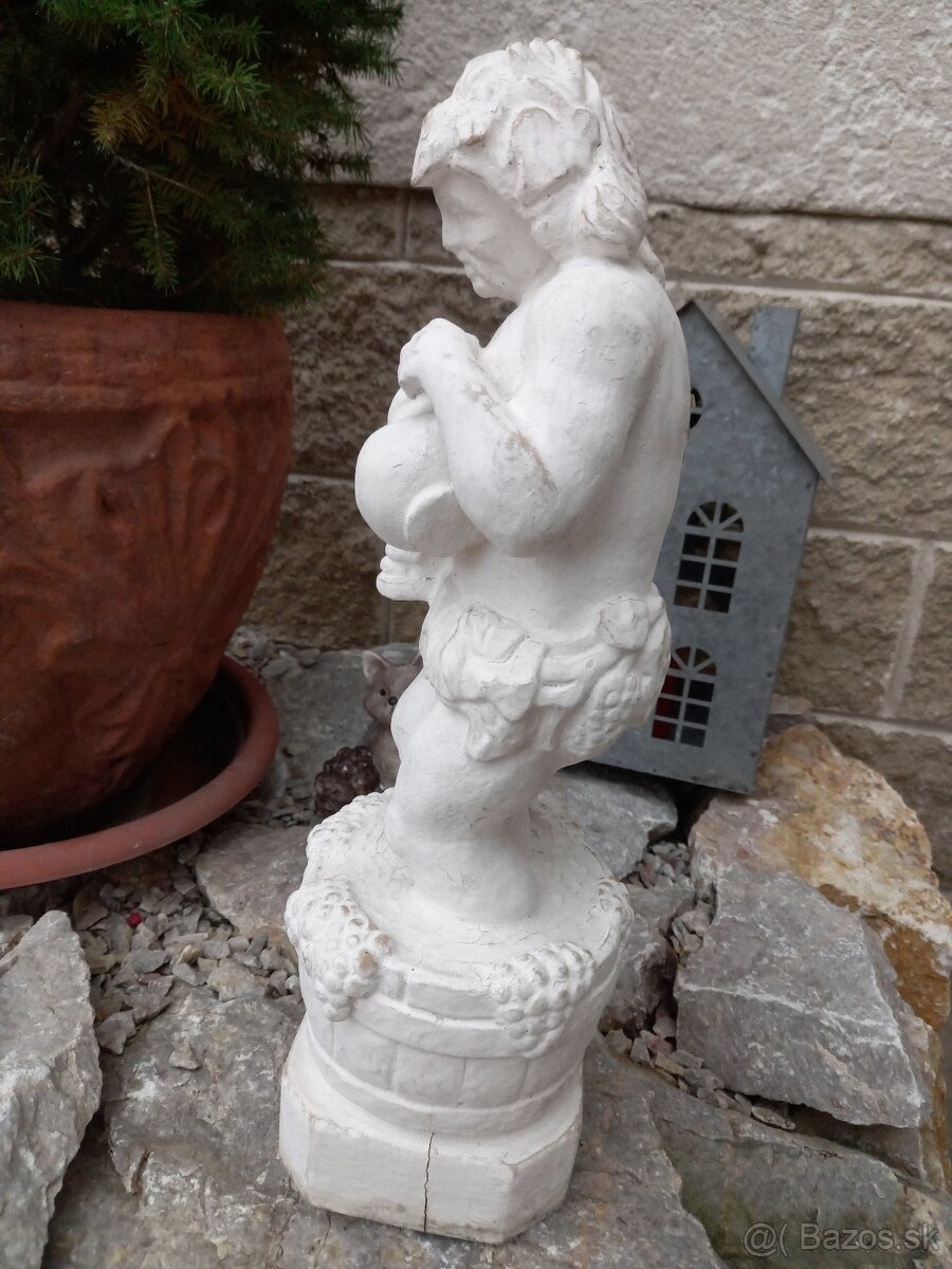 drevená soška Dionýza - 2