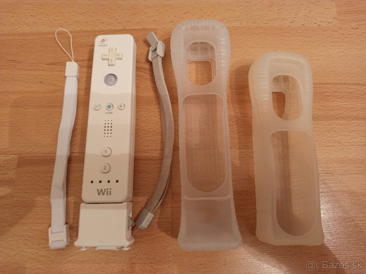 Nintendo Wii - ORIGINÁL ovládač NINTENDO+Motion Plus Adaptér - 2