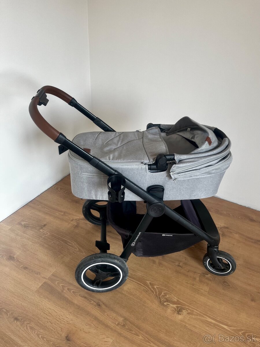 Kinderkraft Everyday 2v1 light grey s príslušenstvom - 2